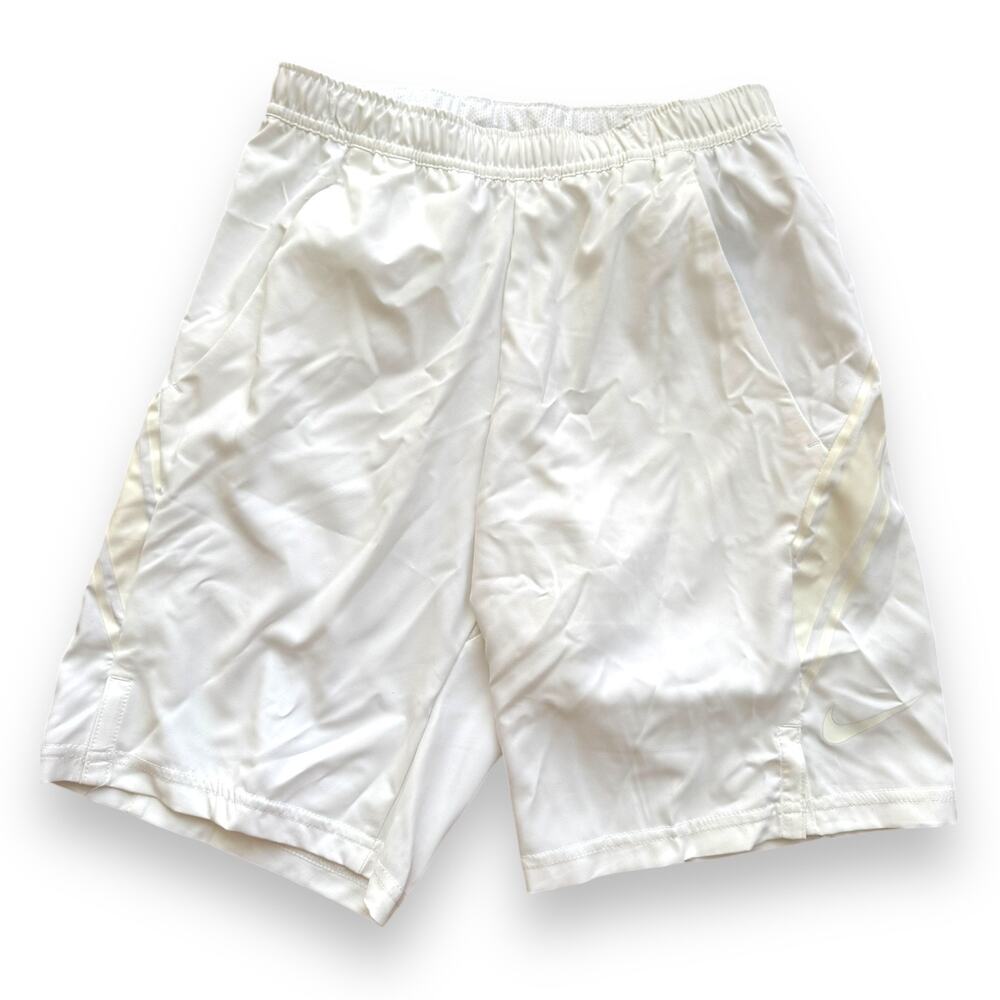 NEW Nike Men’s Dri-Fit Shorts - 939273-100 - White - S